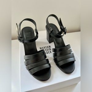 Maryam Nassir Zadeh Palma High Sandal Black